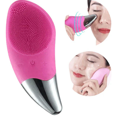 Limpeza Facial de Silicone Elétrica